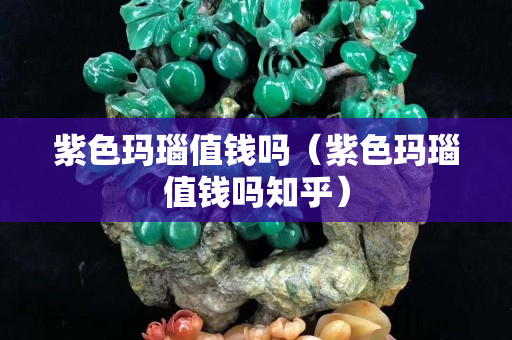 紫色玛瑙值钱吗（紫色玛瑙值钱吗知乎）