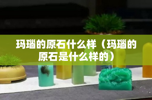 玛瑙的原石什么样（玛瑙的原石是什么样的）
