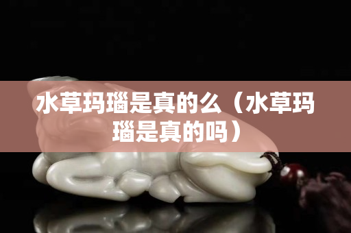 水草玛瑙是真的么（水草玛瑙是真的吗）