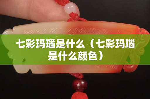 七彩玛瑙是什么（七彩玛瑙是什么颜色）