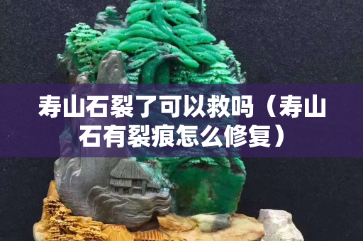寿山石裂了可以救吗（寿山石有裂痕怎么修复）