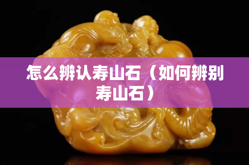 怎么辨认寿山石（如何辨别寿山石）