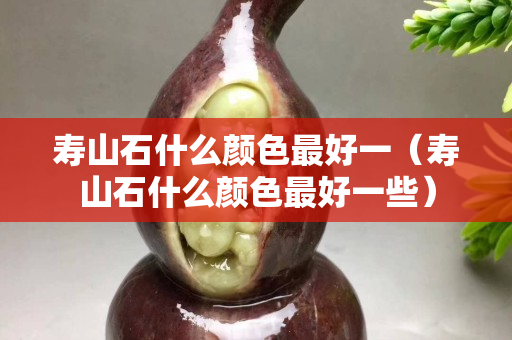 寿山石什么颜色最好一（寿山石什么颜色最好一些）
