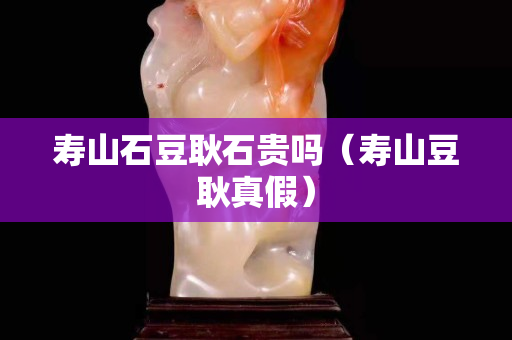 寿山石豆耿石贵吗（寿山豆耿真假）