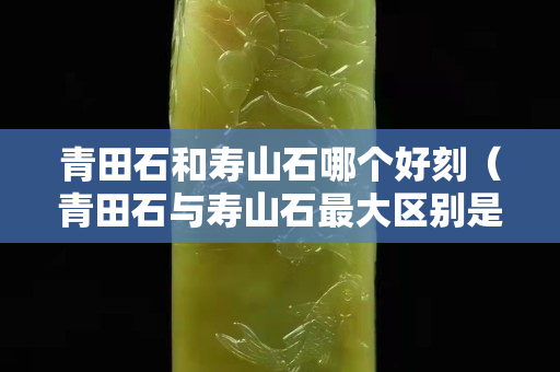 青田石和寿山石哪个好刻（青田石与寿山石最大区别是什么）