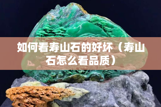 如何看寿山石的好坏（寿山石怎么看品质）