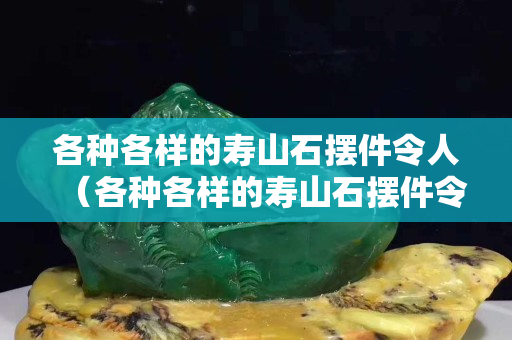 各种各样的寿山石摆件令人（各种各样的寿山石摆件令人什么感受）