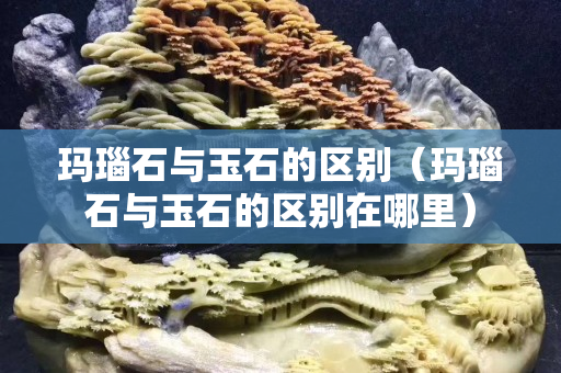 玛瑙石与玉石的区别（玛瑙石与玉石的区别在哪里）