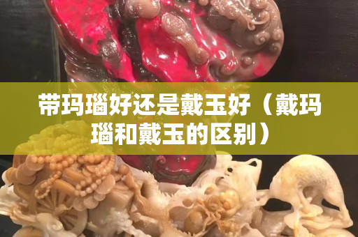带玛瑙好还是戴玉好（戴玛瑙和戴玉的区别）