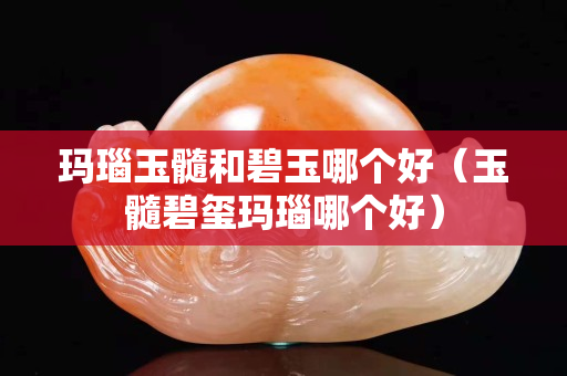 玛瑙玉髓和碧玉哪个好（玉髓碧玺玛瑙哪个好）