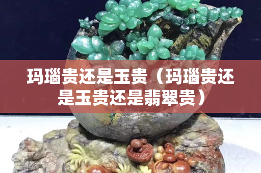玛瑙贵还是玉贵（玛瑙贵还是玉贵还是翡翠贵）