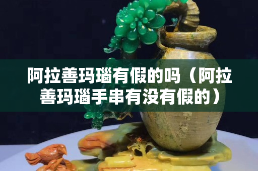 阿拉善玛瑙有假的吗（阿拉善玛瑙手串有没有假的）