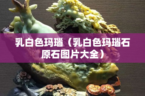 乳白色玛瑙（乳白色玛瑙石原石图片大全）