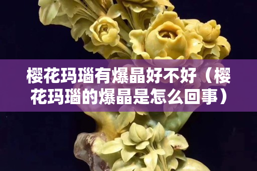 樱花玛瑙有爆晶好不好（樱花玛瑙的爆晶是怎么回事）