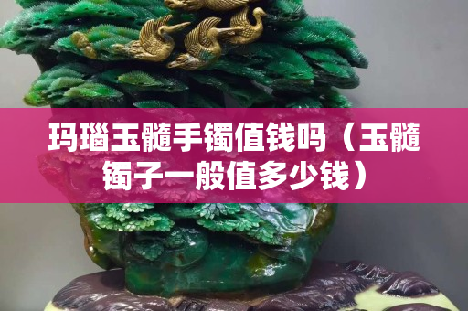 玛瑙玉髓手镯值钱吗（玉髓镯子一般值多少钱）