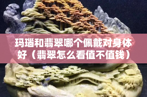 玛瑙和翡翠哪个佩戴对身体好（翡翠怎么看值不值钱）