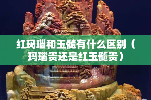 红玛瑙和玉髓有什么区别（玛瑙贵还是红玉髓贵）