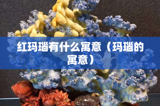红玛瑙有什么寓意（玛瑙的寓意）