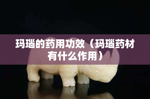 玛瑙的药用功效（玛瑙药材有什么作用）