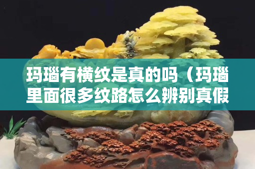 玛瑙有横纹是真的吗（玛瑙里面很多纹路怎么辨别真假）