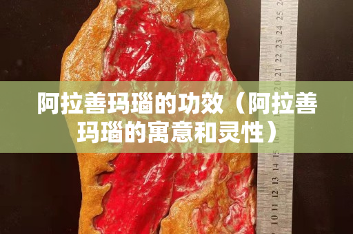阿拉善玛瑙的功效（阿拉善玛瑙的寓意和灵性）