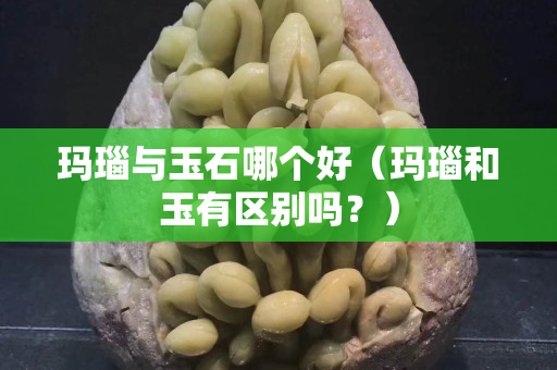 玛瑙与玉石哪个好（玛瑙和玉有区别吗？）