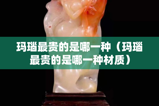 玛瑙最贵的是哪一种（玛瑙最贵的是哪一种材质）