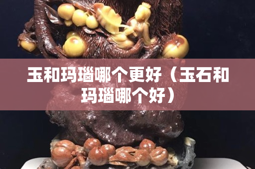 玉和玛瑙哪个更好（玉石和玛瑙哪个好）