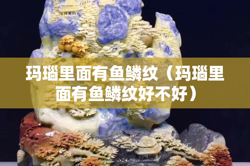 玛瑙里面有鱼鳞纹（玛瑙里面有鱼鳞纹好不好）