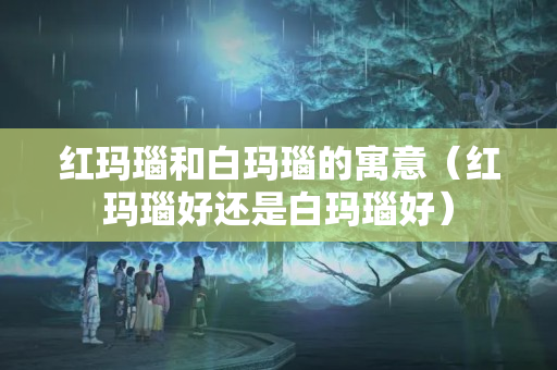 红玛瑙和白玛瑙的寓意（红玛瑙好还是白玛瑙好）