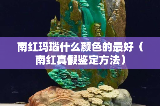 南红玛瑙什么颜色的最好（南红真假鉴定方法）