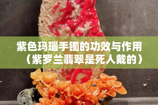 紫色玛瑙手镯的功效与作用（紫罗兰翡翠是死人戴的）