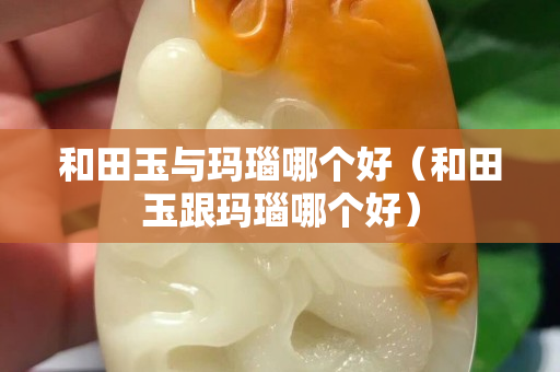 和田玉与玛瑙哪个好（和田玉跟玛瑙哪个好）