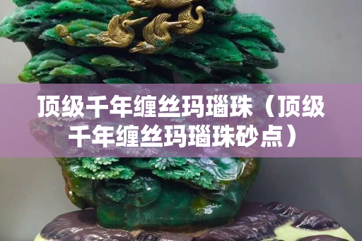 顶级千年缠丝玛瑙珠（顶级千年缠丝玛瑙珠砂点）