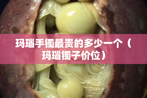 玛瑙手镯最贵的多少一个（玛瑙镯子价位）