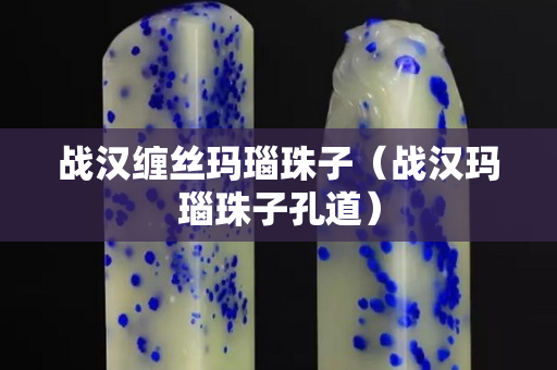 战汉缠丝玛瑙珠子（战汉玛瑙珠子孔道）