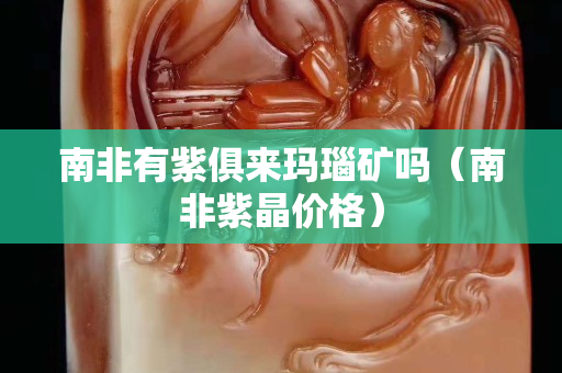 南非有紫俱来玛瑙矿吗（南非紫晶价格）