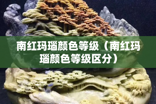 南红玛瑙颜色等级（南红玛瑙颜色等级区分）