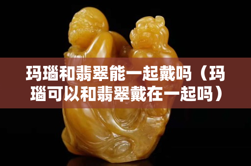 玛瑙和翡翠能一起戴吗（玛瑙可以和翡翠戴在一起吗）
