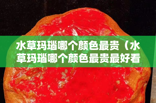 水草玛瑙哪个颜色最贵（水草玛瑙哪个颜色最贵最好看）