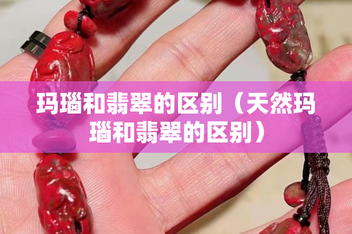 玛瑙和翡翠的区别（天然玛瑙和翡翠的区别）