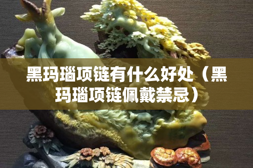 黑玛瑙项链有什么好处（黑玛瑙项链佩戴禁忌）