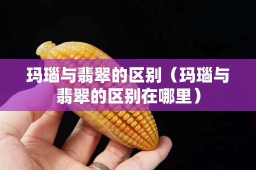 玛瑙与翡翠的区别（玛瑙与翡翠的区别在哪里）