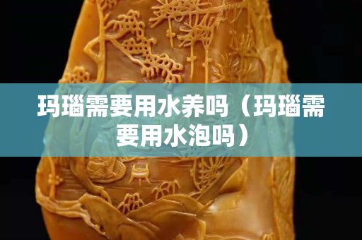 玛瑙需要用水养吗（玛瑙需要用水泡吗）