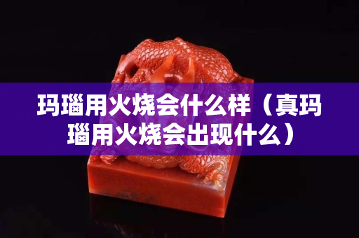 玛瑙用火烧会什么样（真玛瑙用火烧会出现什么）