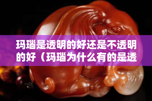玛瑙是透明的好还是不透明的好（玛瑙为什么有的是透明的有的不透明）