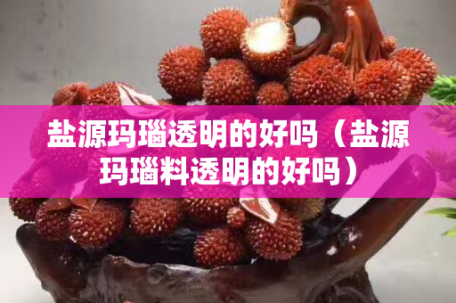 盐源玛瑙透明的好吗（盐源玛瑙料透明的好吗）