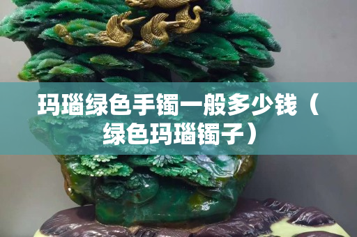 玛瑙绿色手镯一般多少钱（绿色玛瑙镯子）