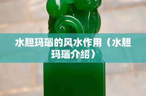 水胆玛瑙的风水作用（水胆玛瑙介绍）