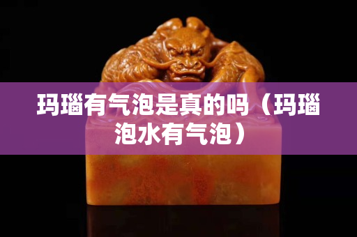 玛瑙有气泡是真的吗（玛瑙泡水有气泡）
